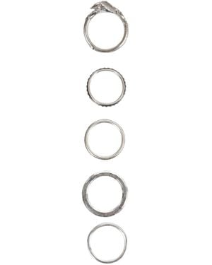 Werkstatt:münchen 5 Ring Combination Rosebud - Metallic