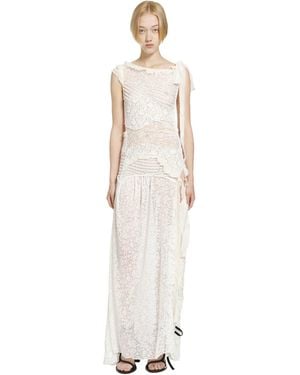 Daisy London Maiden's Stoken Dress - White