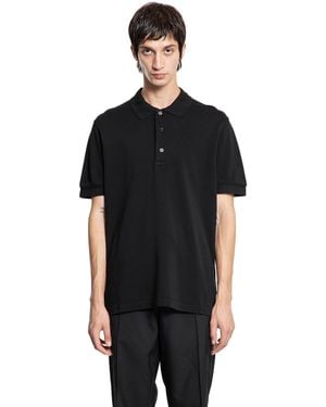 Tom Ford Lyocell Piqué Polo Shirt - Black