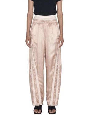 NVL-GARDE Organza Drawstring Trousers - Pink