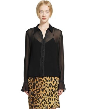 Gucci Silk Georgette Shirt - Black