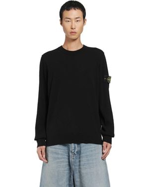 Stone Island 5100021 Light Geelong Jumper - Black