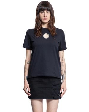 Moncler Genius T-Shirt Con Occhielli - Blue