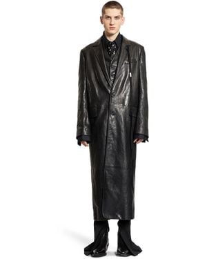 Ann Demeulemeester Hakan Tailored Coat - Black