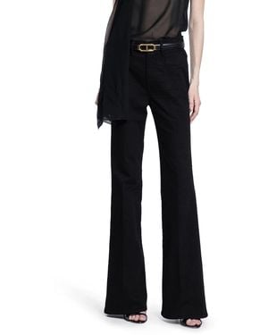 Tom Ford Wide Flare Jeans - Black