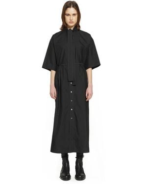 Lemaire Reversible Tube Dress - Black