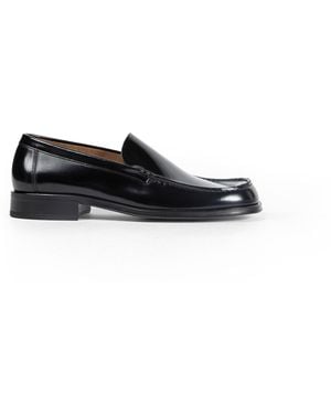 Lemaire Leather Loafers - Black