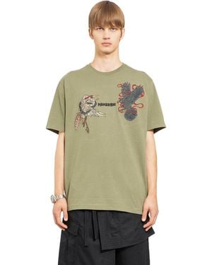 Maharishi Crow Heron T-Shirt - Green