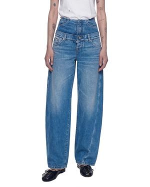 NVL-GARDE Double Layer Jeans - Blue