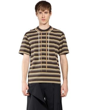 Craig Green Trek-Lace T-Shirt - Black