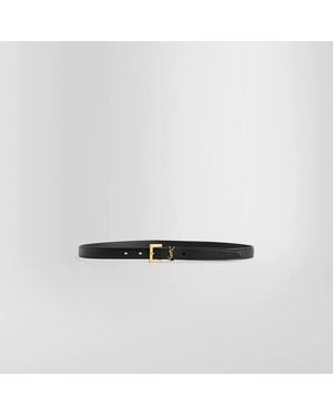 Saint Laurent Belts - White