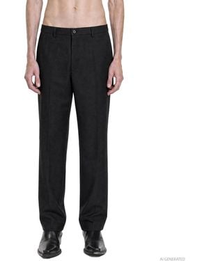 Nicolo' Ceschi Berrini Comfort Trousers - Black