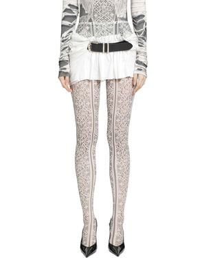 Dilara Findikoglu Spell The Words Skirt - White