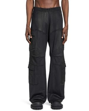 Balenciaga Biker Cargo Joggers - Black
