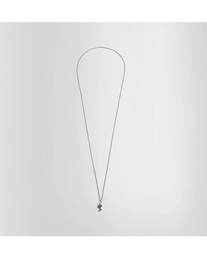 Werkstatt:münchen Mini Palm Necklace - White