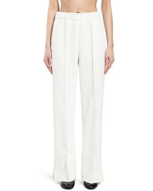 Jil Sander Technical Cotton Trousers - White