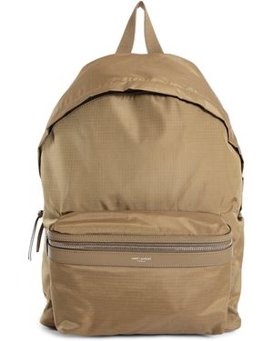 Saint Laurent City Backpack - Natural