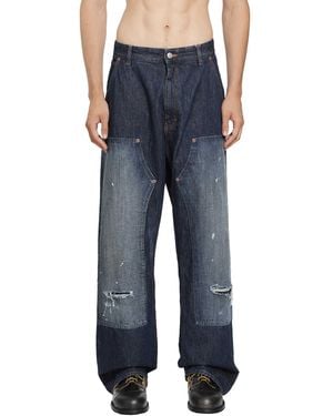 MM6 by Maison Margiela Straight-Leg Jeans - Blue