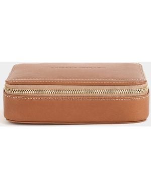 Anya Hindmarch Bespoke Fishermans Fly Box - Brown