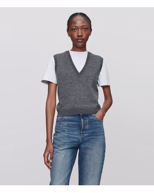 A.P.C. Charcoal Gray - Blue