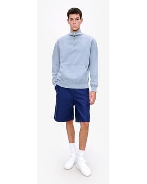 A.P.C. A. P.c. Men's Camionneur Sweatshirt Size: Extra Small In Blue