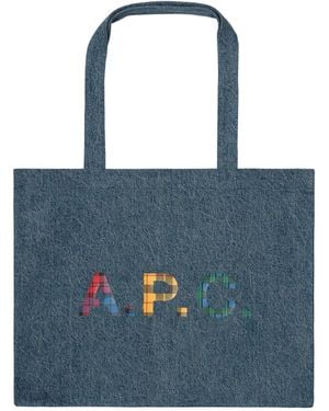 A.P.C. Stonewashed Indigo - Blue