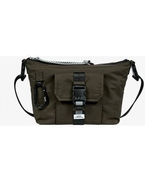 A.P.C. A. P.C. Trek Satchel One Size - Black