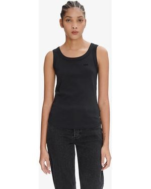 A.P.C. A. P.c. Agathe Tank Top M Black