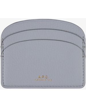 A.P.C. A. P.C. Demi-Lune Cardholder One Size - White