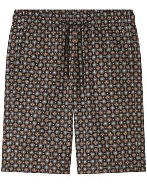 A.P.C. A. P.c. Vincento Shorts Xs Black - Gray