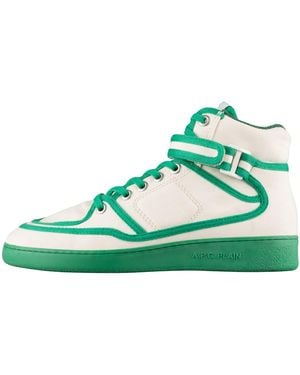 A.P.C. A. P.c. Plain 90 Sneakers Us W6 Green