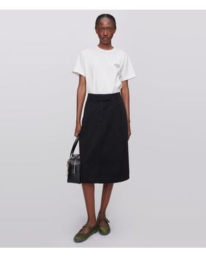 A.P.C. A. P.c. Women's Deborah Skirt Size: 34 In Black - White