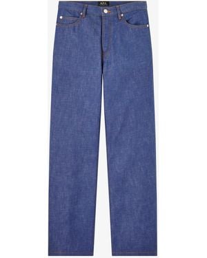A.P.C. A. P.c. Arno Jeans 24 Blue