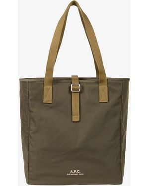 A.P.C. A. P.C. Archive Tote Bag One Size - Green