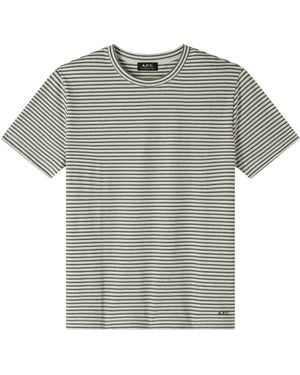 A.P.C. Heather Ecru - Green