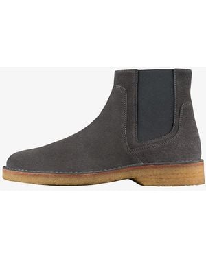 A.P.C. A. P.c. Theodore Ankle Boots Us 9 Dark Gray - Multicolor