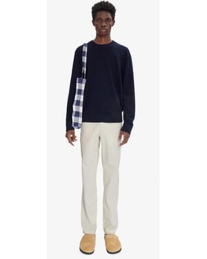 A.P.C. A. P.c. Jones Pants S Off White - Blue