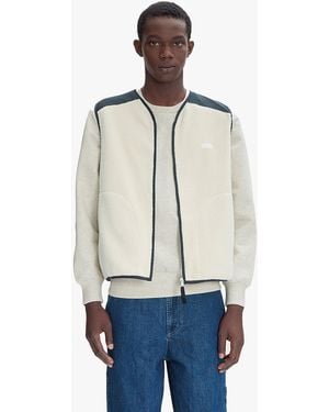 A.P.C. A. P.c. Men's Nate Brodé Jacket Size: Extra Large In Off-white