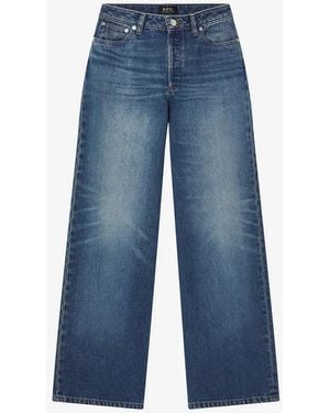 A.P.C. A. P.c. Elisabeth Jeans 24 Indigo - Blue