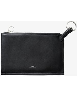 A.P.C. A. P.c. Nino Pouch One Size Black