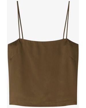 A.P.C. A. P.c. Paula Top 34 Green - Brown