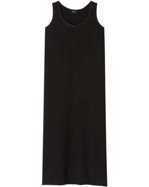 A.P.C. A. P.c. Penny Dress 34 Black