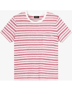 A.P.C. A. P.c. Zoe Top Xl Red