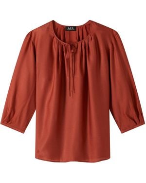A.P.C. Anouk Blouse - Red