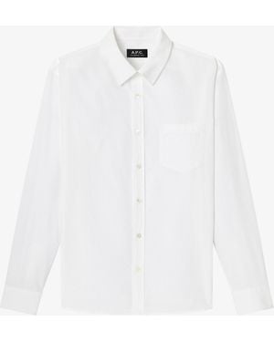 A.P.C. A. P.c. Owen Shirt Xs White