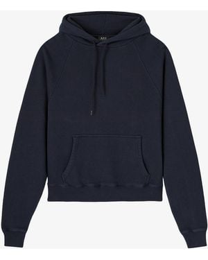 A.P.C. A. P.C. Thimothe Hoodie - Blue