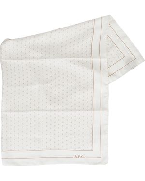 A.P.C. Dark Navy Blue - White