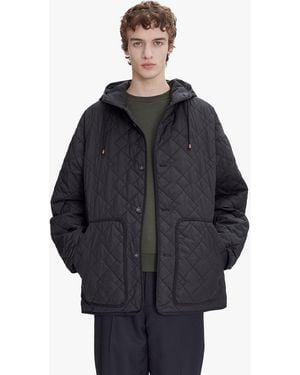 A.P.C. A. P.c. Men's Joseph Jacket Size: Small In Black - Blue