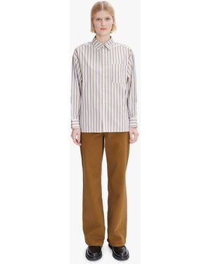 A.P.C. A. P.c. Women's Elisabeth Jeans Size: 24 In Tobacco - White