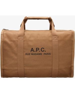 A.P.C. A. P.c. Recuperation Gym Bag One Size Camel - Brown